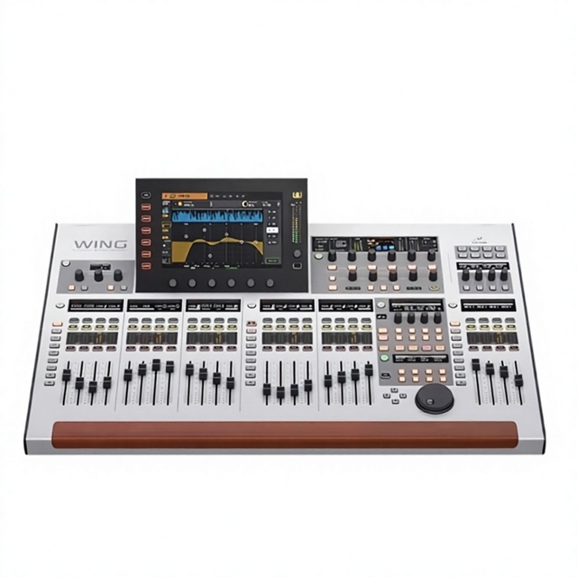 BEHRINGER/WING RACK/BK COMCAPT 48-Channel Digital Professional Stage Mixing Console China Origin No Connection