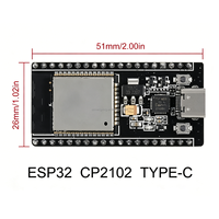Nodemcu-32s, Placa de Desarrollo WiFi IoT Serial Lua de 38 Pines, Módulo ESP32-S3, Micro-USB, Kit de Desarrollo 2 en 1 ESP-32 WiFi+