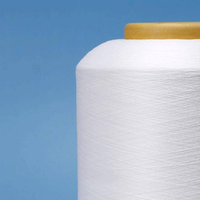 Fils de polyester fonctionnels antibactériens et anti-odeurs recouverts de spandex, y compris les fils de chenille blanchis 2075/3075/30150