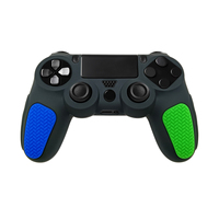 Housse de protection en silicone lavable tricolore pour manette Sony Playstation 4 Slim PS4 Pro Dualshock 4 Gamepad