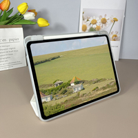 Smart Cover pour iPad 10.2 9e 8e 7e génération étui Compatible pour iPad Air 3 Pro 10.5 pouces étui