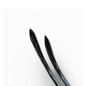 Ilgaz Edition, 2 piezas, 360 °, giratorio, curva única, punta afilada inversa, acero blanco PDR para herramientas, equipo de reparación de carrocería sin pintura - Product Image 1