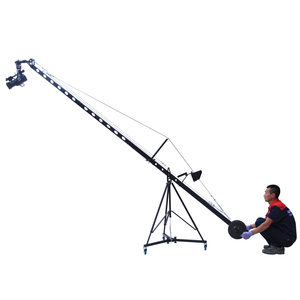 Jianmei XF64-5m โปรโมชั่นระบบ <span class=keywords><strong>JIB</strong></span> กล้องติดรถยนต์, เครนยกขากรรไกรกล้องวิดีโอ18นิ้ว - Product Image 2