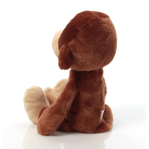 Trẻ em an toàn ôm đuôi dài sinh động dễ thương tai thêu mặt nâu sang trọng ngồi Khỉ đồ chơi <span class=keywords><strong>12</strong></span> inch bán buôn Khỉ nhồi bông - Product Image 3