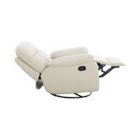 Planeur pivotant SX-81597-1 inclinable manuel tissu confortable meubles de maison Design moderne pour salon chambre bois