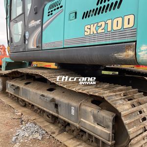 Le basse ore di lavoro hanno utilizzato l'escavatore Sk210d Sk210d-8 macchine movimento terra <span class=keywords><strong>Kobelco</strong></span> SK200 SK210 SK250 escavatore con costo elevato - Product Image 5