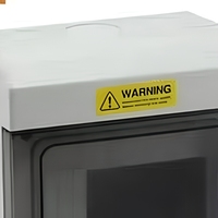 Boîtier de commande électrique en plastique, étanche à la poussière, armoire de distribution, armoire de jonction, intérieur/extérieur