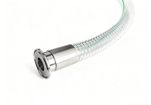 Transparante Pvc Staaldraad Slang Plastic Buizen Zuignap-Vrije Pijp Waterpijp 304 Roestvrij Staal Vacuüm Gesp Joint - Product Image 6