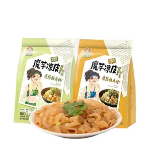 Mì kojnac mì Konjac Soba mì Ramen ít béo fideos AL por thị trưởng thực phẩm Konjac giàu Selen có logo