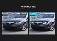 LED White Headlights for Holden Commodore VE 2006-2013 Calais V Sedan 12V Sequential Turning Car Head Light Lamp