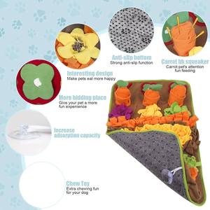Pet Dog Snuffle Mat for Large Dogs Pet Feeding <b>Cat</b> Sniffing Mat Nose Work Training Puzzle <b>Toys</b> - Product Image 5
