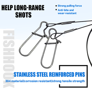 สายลวดกันกัดสำหรับตก<span class=keywords><strong>ปลา</strong></span> สายลวดสแตนเลสสำหรับตกปลาทะเล - Product Image 4