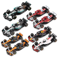 Bburago 1:43 F1 2025 Formule SF-25 Sainz Leclerc W16 MCL39 RB21 Modèle de voiture en alliage Jouet F1