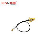 Câble RF SMA vers UFL, Câble d'extension RP-SMA vers U.F.L, Pigtail 1.13 1.37, Câble RF 10cm 15cm Personnalisé