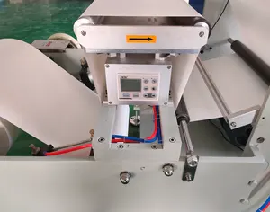 Máquina cortadora de carrete de papel de 4kw, máquina cortadora de rollo de papel térmico automática