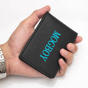 Sac en cuir PU pour <span class=keywords><strong>voiture</strong></span> OEM, étui de protection pour Documents, porte-carte d'identité de carte bancaire, rangement de carte de conduite de véhicule automobile - Product Image 1