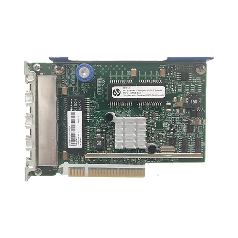 Prix bas d'occasion 629135-B22 Ethernet 1 Go 4 ports FLR-T BCM5719 Adaptateur 789897-001