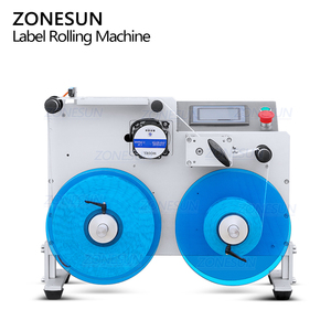 ZONESUN ZS-RW2 automatique étiquette rouleau papier étiquette comptage Rewinder rouleau à rouleau étiquettes codes à barres autocollants rebobinage Machine - Product Image 5