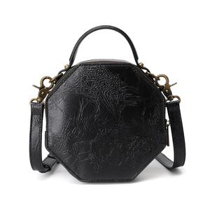 Horloge antique Design femmes soirée bandoulière épaule sac de <span class=keywords><strong>messager</strong></span> avec fermeture à glissière doublure en Polyester imperméable taille XL - Product Image 4