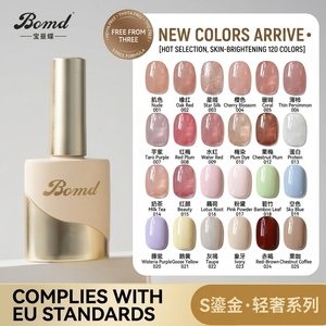 Nouvelle Collection 2026 – Vernis Gel Effet Glacé Tendance Nude Transparent Rouge Cerise Noir Longue Durée Anti-Écaillage Exclusif pour Salons de Manucure - Product Image 2