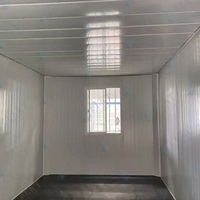 FLKT Conçu pour durer, maison pliable en acier galvanisé robuste, résistante aux ouragans et ignifuge, maison modulaire préfabriquée