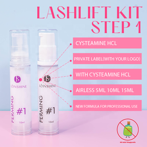 Venta al por mayor Oem 5-8min Lift Kit Lociones Cisteamina Hcl Brow And Lash Lift Set Tioglycolic Acid Free Eye Lash Preming Kit - Product Image 2