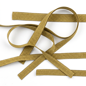 Wholesale Eco-Friendly Church Religious Liturgical Gold <b>Braid</b> Lace Galloon Trim Woven Metallic Jacquard Customized Designs - Product Image 1