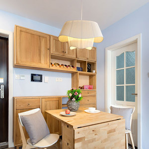 Lampe en tissu satiné de style nordique minimaliste moderne, style wabi-sabi, chic vintage français pour salon, chambre à coucher, couleur crème, 3000K CCT - Product Image 4