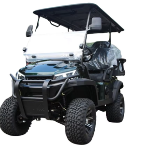 Voiture de golf <span class=keywords><strong>4x4</strong></span> 72V de luxe, 4 <span class=keywords><strong>places</strong></span>, scooter électrique rapide, 4 roues motrices, roues non homologuées pour la route, livraison gratuite, importé de Chine - Product Image 1