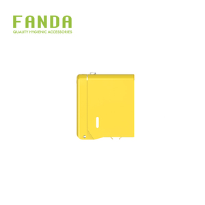 Distributeur de papier manuel mural jaune Fanda pour les écoles et les universités hygiéniques fabriquées à Taiwan - Product Image 4