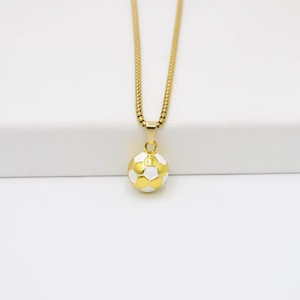 Collar con Colgante de Balón de Fútbol de Acero Inoxidable Chapado en Oro de 18k, Copa Mundial de Fútbol 2026, Regalo para Hombres y Mujeres - Product Image 6