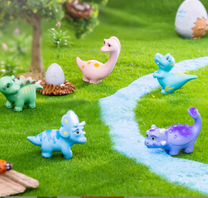 Vente en gros de mini-jouets de <span class=keywords><strong>dinosaures</strong></span> mignons et très vendus, série réaliste en 3D, statue d'animal de dessin animé pour la décoration éducative des zoos et des parcs - Product Image 6
