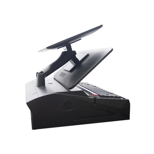 Máy tính để bàn 15.6 + 13.3 inch 1366*768 Màn hình kép POS tất cả trong một máy cảm ứng điện dung màn hình mạng cổng RJ45 POS thiết bị đầu cuối - Product Image 4