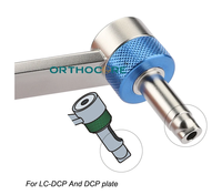 Guides de perçage pour instruments vétérinaires orthopédiques pour chiens et animaux de grande taille, en acier inoxydable, 150 mm
