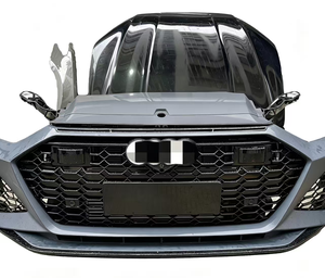 ชุดบอดี้กันชนหน้าคาร์บอนไฟเบอร์บางส่วนสไตล์ RS7สำหรับรถ Audi A7 S7 - Product Image 5