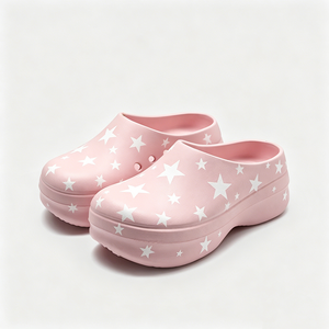 Sabots de chef personnalisés pour femmes avec logo imprimé au laser, antidérapants, chaussures de travail de cuisine, sabots plateforme en EVA à semelle épaisse, chaussures d'infirmière - Product Image 5