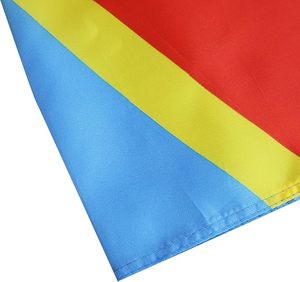 Factory Direct <strong>DR</strong> Congo <strong>National</strong> Flag 90x150cm Durable Polyester with Brass Grommets for Wholesale - Product Image 4