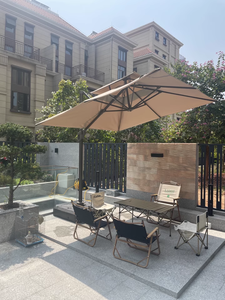 <span class=keywords><strong>Sombrilla</strong></span> de aluminio cuadrada profesional para exteriores, <span class=keywords><strong>soporte</strong></span> duradero para Patio, patio, jardín, sala de estar, comedor, muebles de exterior - Product Image 2