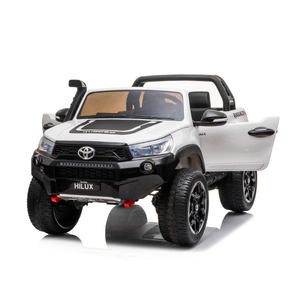 Voiture électrique pour enfants de 2 à 4 ans de qualité supérieure, 12V, 4 roues, véritable biplace avec MP3 et lumières LED - Product Image 4