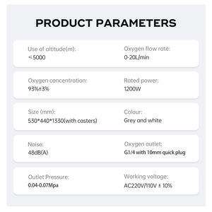 新しい高効率PSA酸素プラント93% 集中医療グレードCE認定病院用スーパースター - Product Image 3