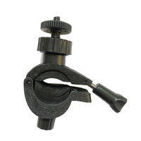 Support de caméra réglable 6-21 mm en plastique robuste avec rotation à 360 degrés pour guidon de golf, scooter, moto, vélo