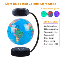 Globe magnétique à lévitation Aimant anti-gravité Flottant Globe magnétique à lévitation Globe flottant rotatif