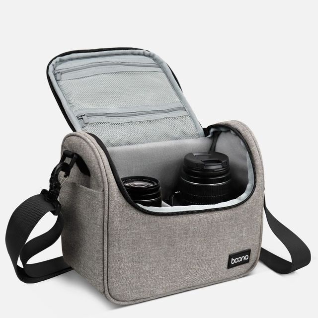 Wholesale Digital Camera Bag for SLR Lens, Crossbody Storage Shoulder Gear Case