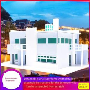 Maqueta de Edificio Residencial Schroder, Hecha a Mano, Diseño Creativo de Maestro, Escena en Miniatura, Plástico, Alta Definición, Escala 1:50 - Product Image 2