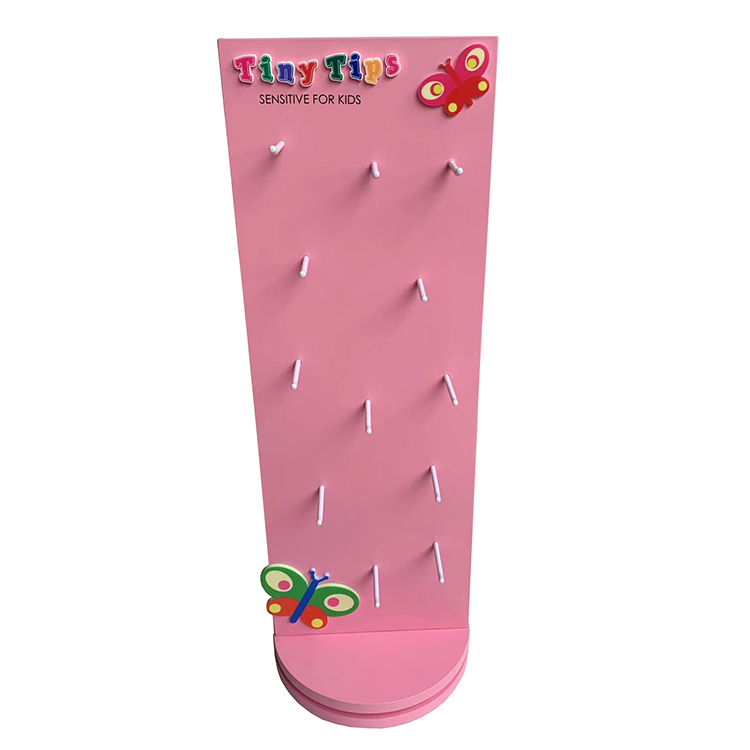 Hot Selling Modern Tiny Tips Sensitive Free Standing Rotating Display Rack for Kids Carton Packed — view 6