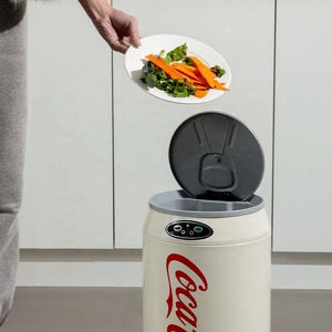 Hot Selling Intelligent Automatic Cola-Shape <strong>Garbage</strong> <strong>Can</strong> Smart Trash Bin Touch-free Toilet Trash <strong>Can</strong> - Product Image 5