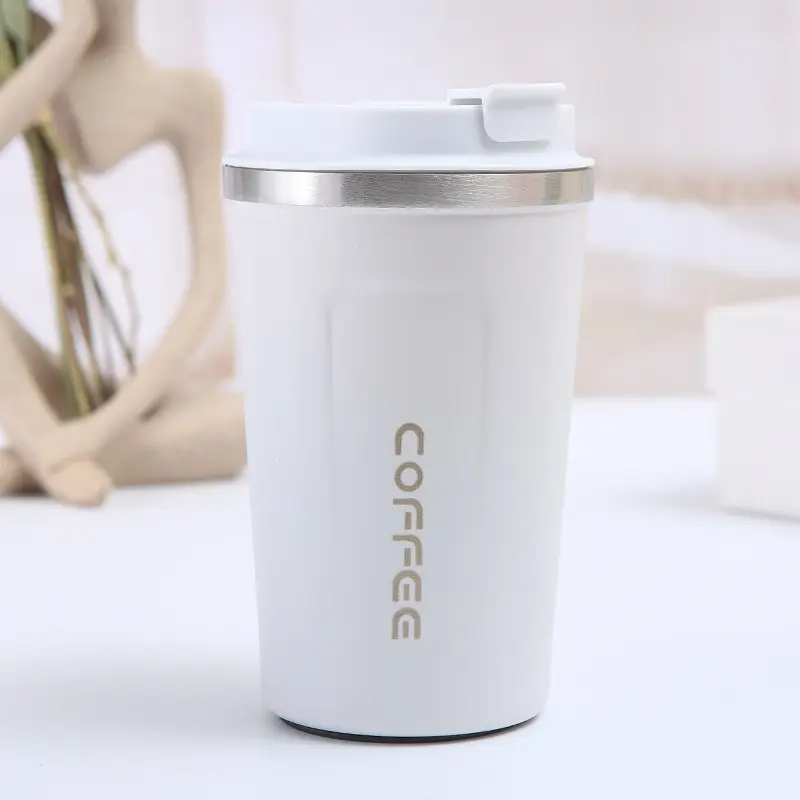 Gobelet isolé de luxe en acier inoxydable, tasses à café de voyage personnalisées