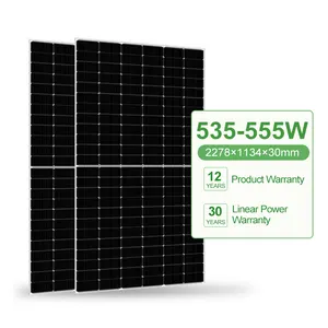 Wholesale Cheap home use solar panel 400w 500w 550 watt roof 555w 600w mono PV module solar Systems power cell panels bifacial
