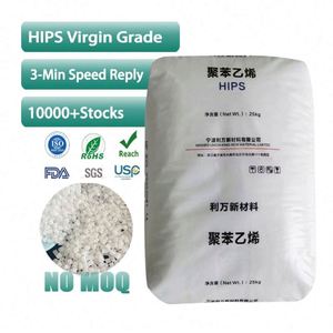 Granulés de polystyrène vierge HIPS, qualité moulage par injection, haute résistance aux chocs, sac de 25 kg, sans MOQ - Product Image 1