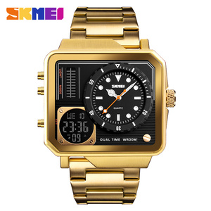 <span class=keywords><strong>SKMEI</strong></span> – montre électronique numérique de luxe pour homme, horloge à Quartz, étanche, vente en gros - Product Image 2